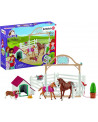 CHEVAUX INVITES D'HANNAH AVEC CHIENNE RU