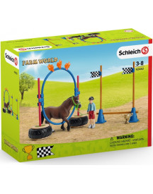 COURSE D'AGILITY POUR PONEY