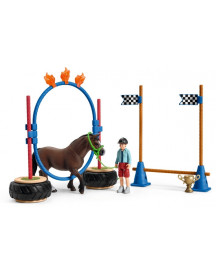 COURSE D'AGILITY POUR PONEY