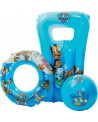 SET BOUEE + BALLON + PLANCHE PAW PATROL
