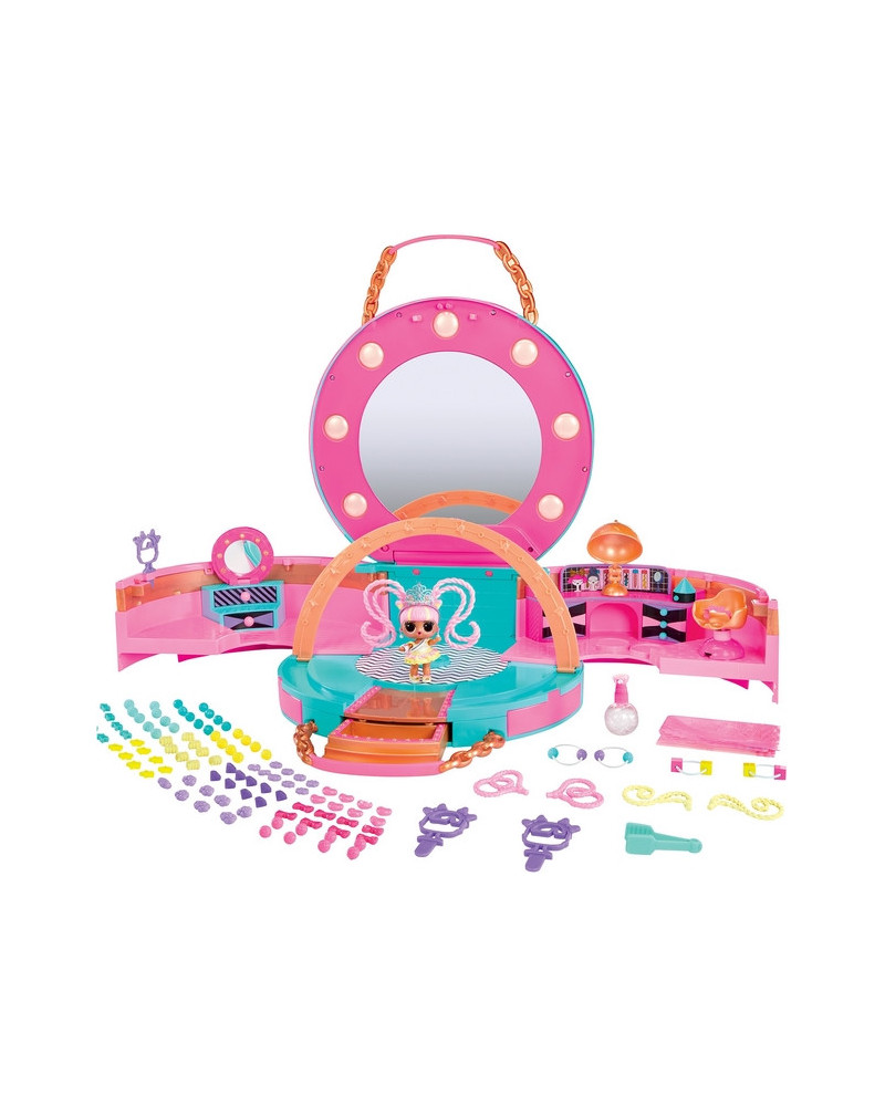 LOL SURPRISE HAIR BEADS SALON + 1 POUPEE