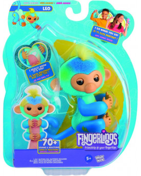 FINGERLINGS SINGE BLEU LEO