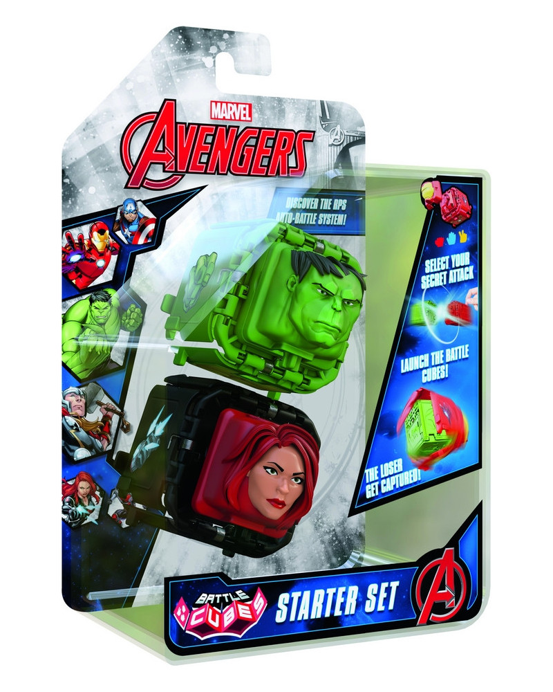 BATTLE CUBE HULK & BLACK WIDOW