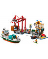 LE PORT ET LE NAVIRE MARCHAND