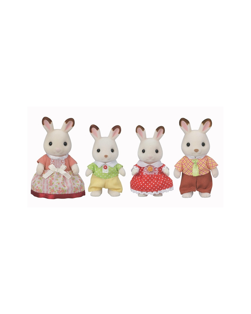 FAMILLE LAPIN CHOCOLAT