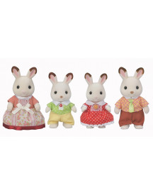 FAMILLE LAPIN CHOCOLAT