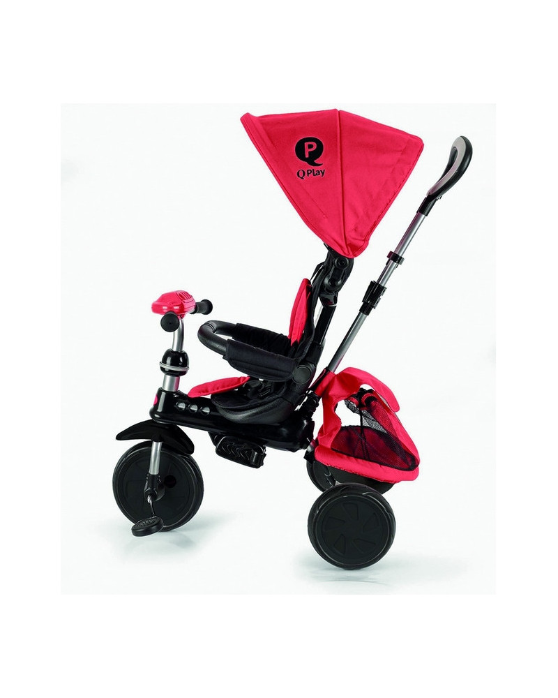 TRICYCLE ROUGE RANGER CANNE + OMBRELLE