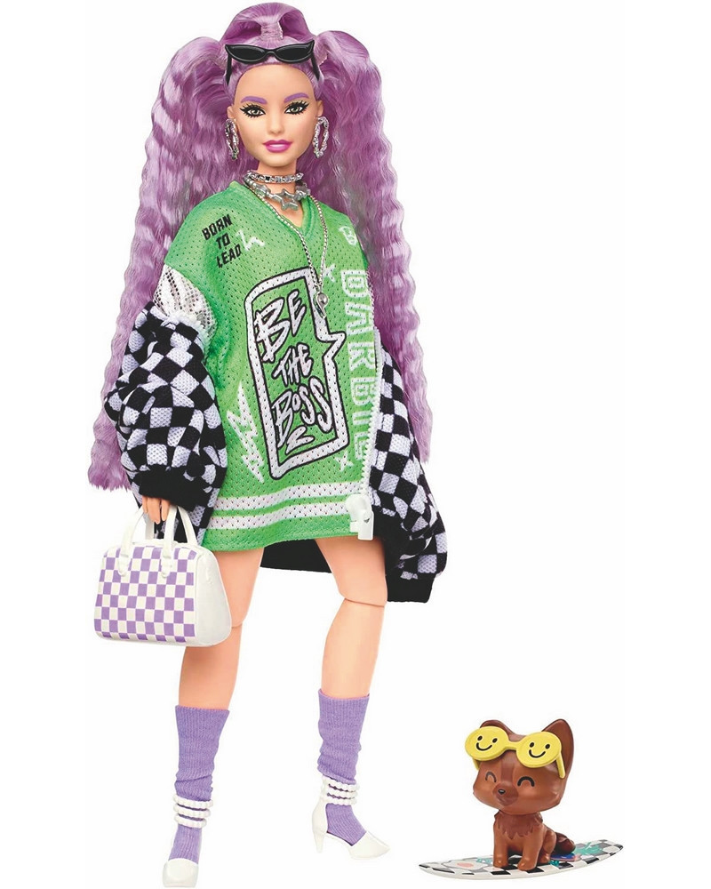 BARBIE EXTRA DOLL MAUVE