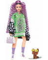 BARBIE EXTRA DOLL MAUVE