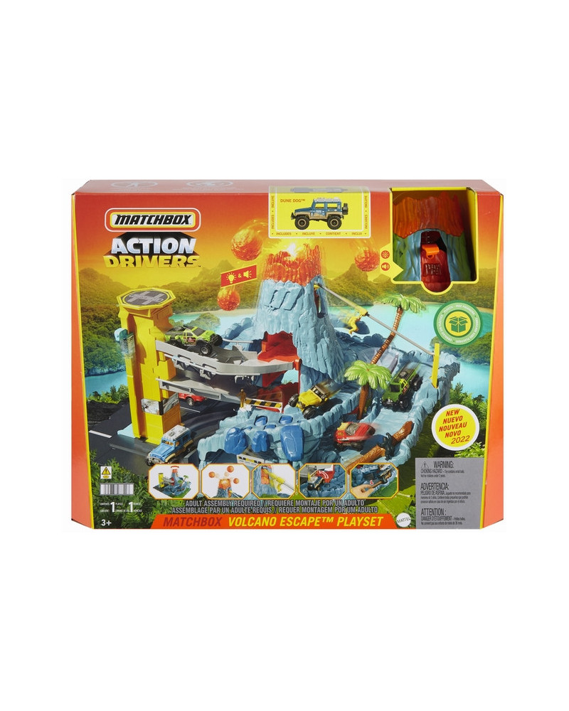 MATCHBOX ACTION DRIVERS VOLCANO
