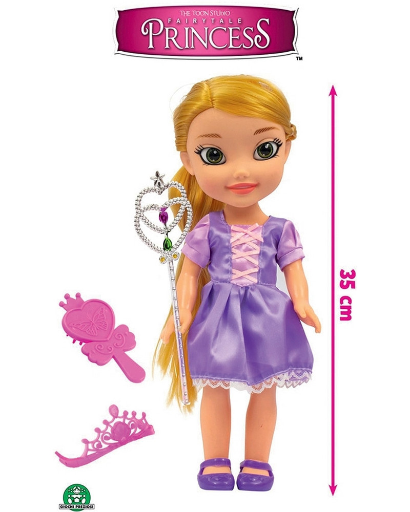 DISNEY PRINCESSE RAIPONCE 35CM + ACC.