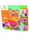 STICK AND FUN POMPONS ANIMAUX DE LA FERM