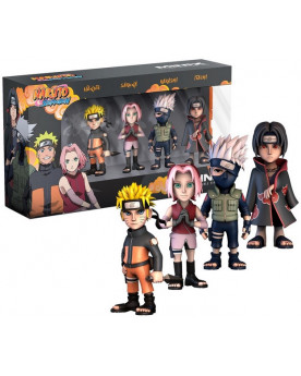 MINIX NARUTO PACK DE 4 FIG 7CM
