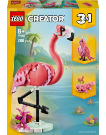 ANIMAUX SAUVAGES : LE FLAMANT ROSE