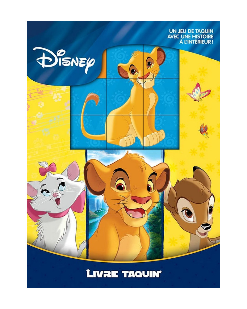 LIVRE TAQUIN ANIMAUX DISNEY