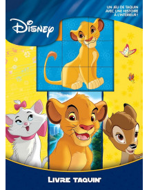 LIVRE TAQUIN ANIMAUX DISNEY