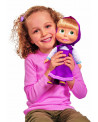 POUPEE MUSICALE MASHA 30CM + PYJAMA PHOS