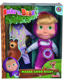 POUPEE MUSICALE MASHA 30CM + PYJAMA PHOS