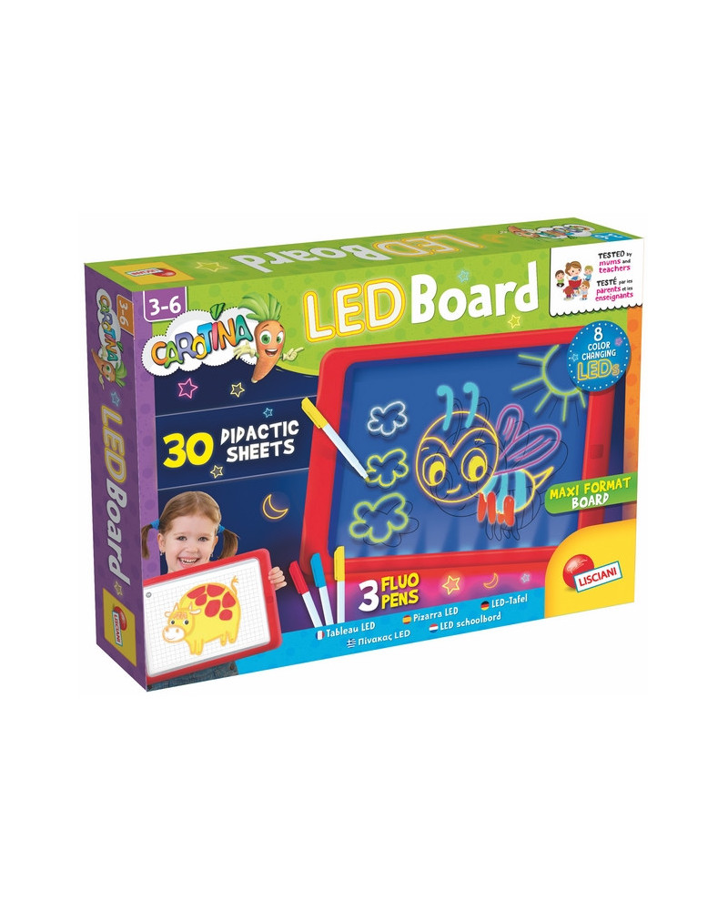 CAROTINA TABLEAU LED 30 ACTIVITES