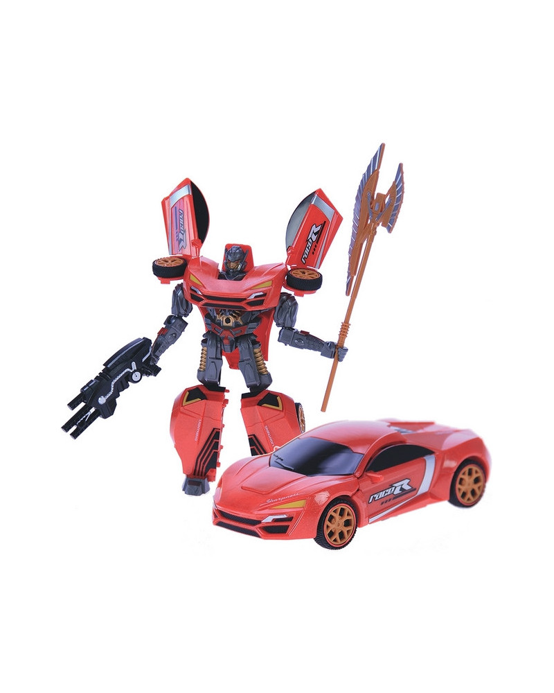 ROBOT TRANSFORMABLE EN VOITURE ASS.