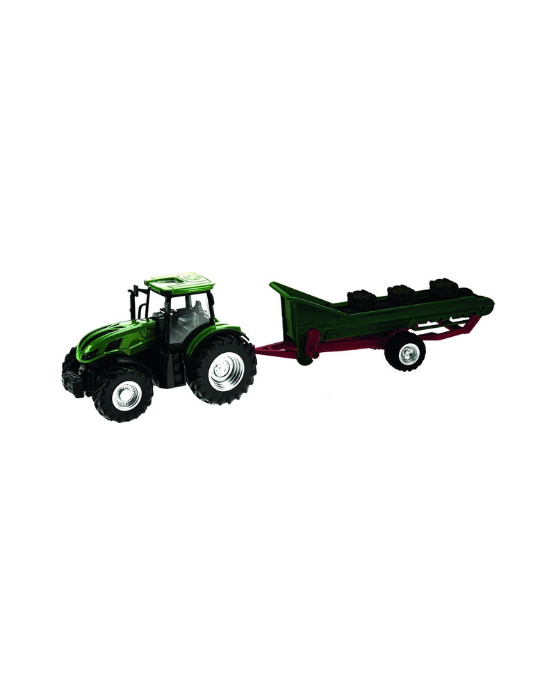1/24 TRACTEUR + REMORQUE A BALLOTS ASS.