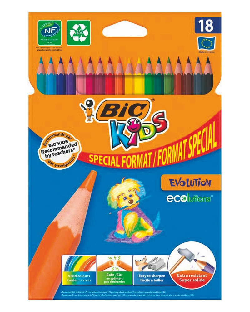18 CRAYONS COUL EVOLUTION FORMAT SPECIAL