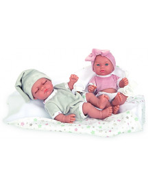ELEGANCE BEBE JUMEAUX 26CM + TAPIS