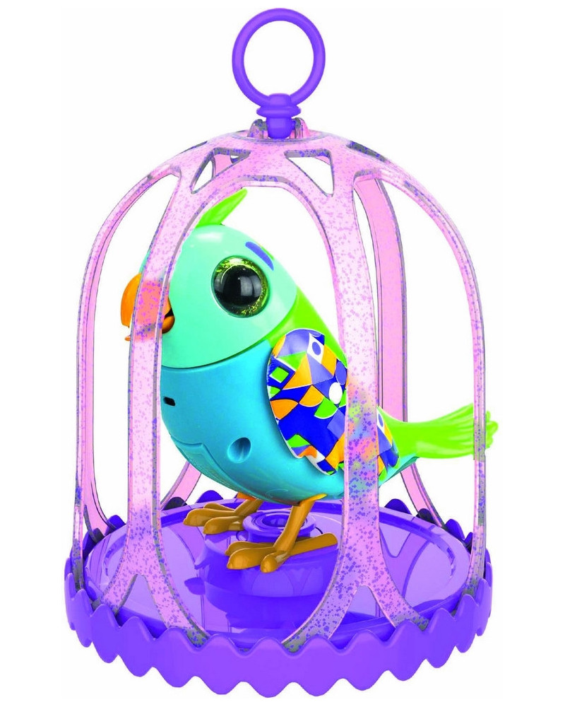 DIGIRD PARROT EN CAGE