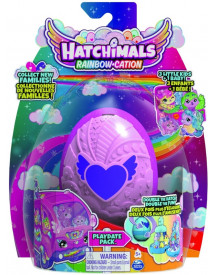 HATCHIMALS RAINBOWCAT PACK DE 4