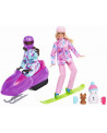 BARBIE 2 BARBIES + SURF + MOTONEIGE