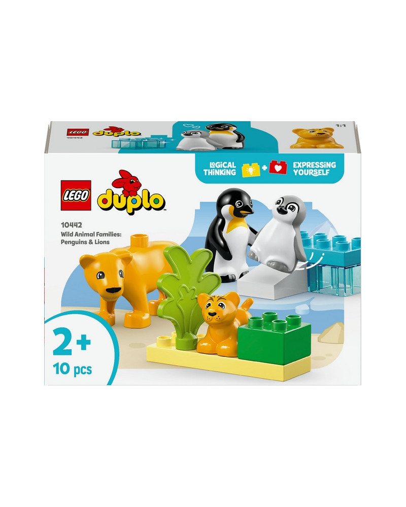 FAMILLES D'ANI. SAUV.:PINGOUINS ET LIONS