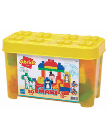 MAXI ABRICK BARIL ANIMAUX FERME 50PCES
