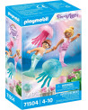 ENFANTS SIRENES AVEC MEDUSES ET COQUILLA