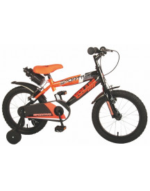 VELO 16" SPORTIVO ORANGE + GOURDE