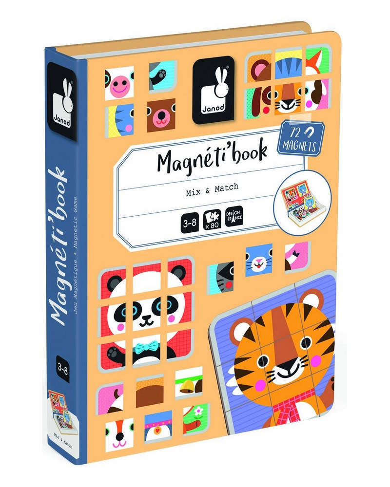 MAGNETI'BOOK MIX & MATCH ANIMAUX