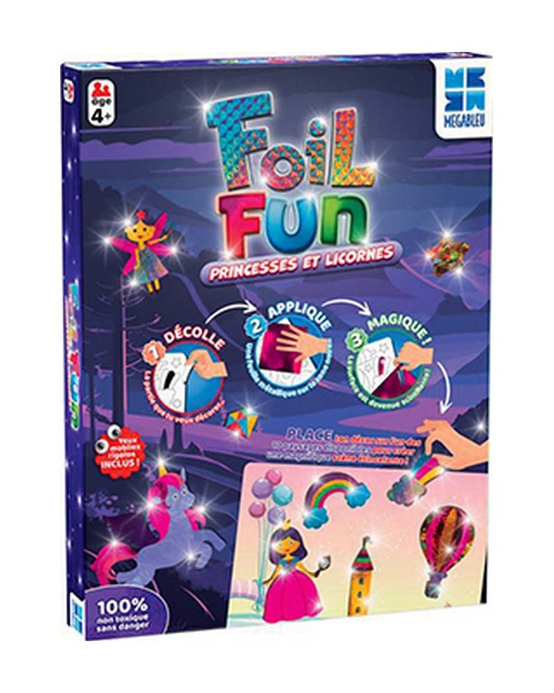 FOIL FUN PRINCESSES ET LICORNES