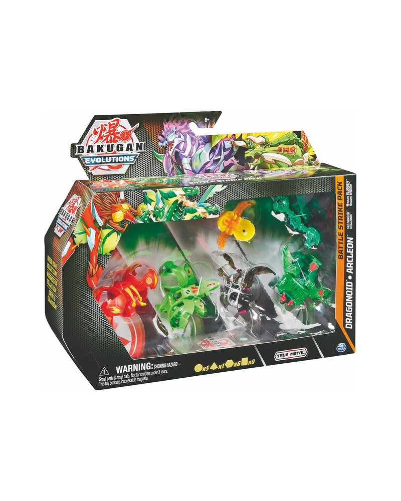 BAKUGAN BATTLE STRIKE PACK DE 6