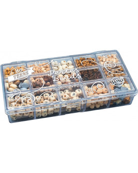BOITE PERLES BOIS NATUREL