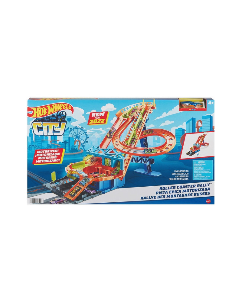 HOT WHEELS RALLYE DES MONTAGNES RUSSES