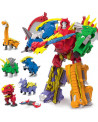 DINOSTER ROBOT 28CM 6 EN 1 COMBINABLE
