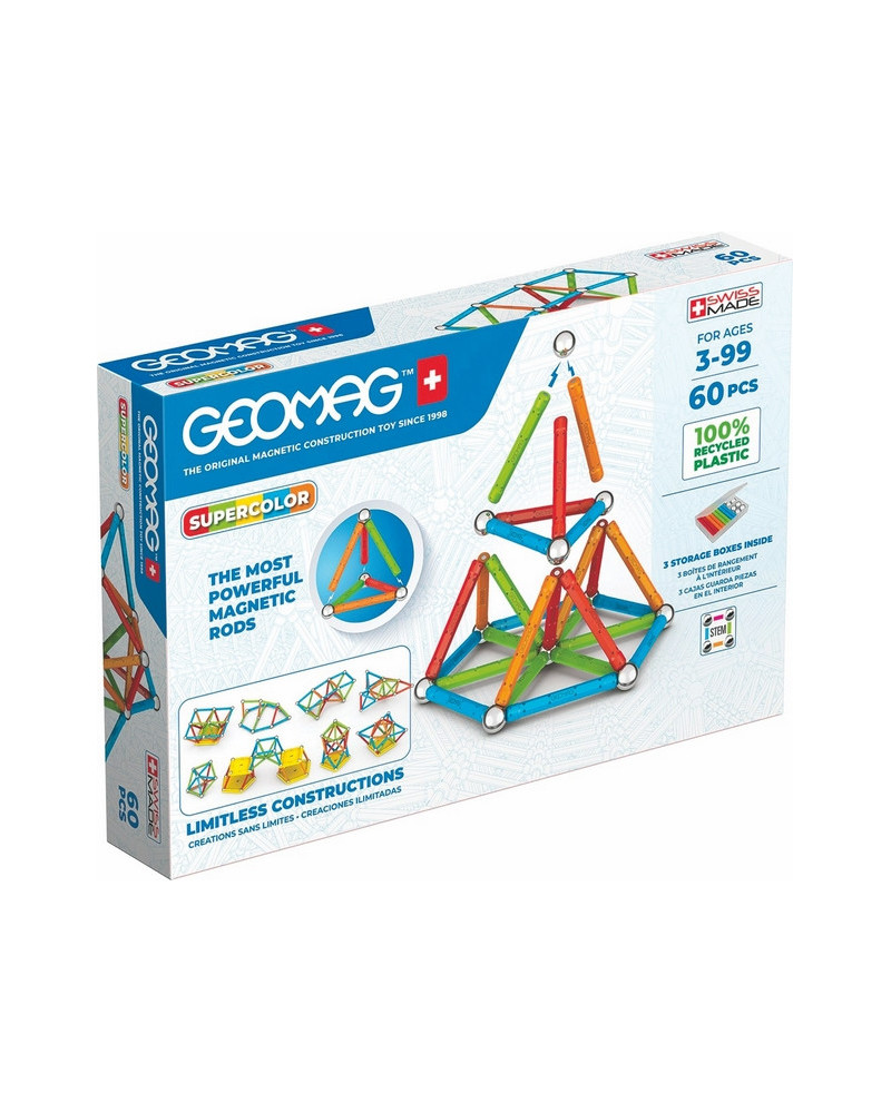 GEOMAG SUPERCOLOR 60 PCES
