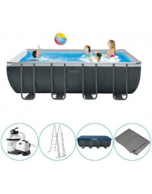 PISCINE SEMI RIGIDE 549X274X132 POMPE