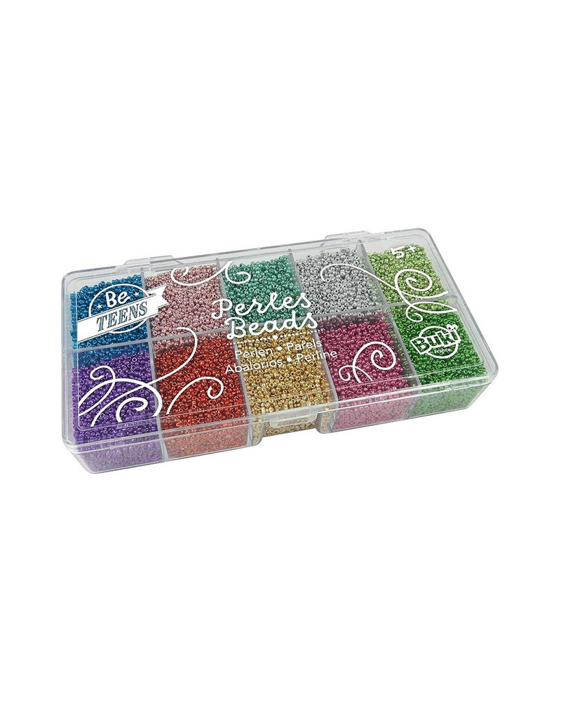 BOITE PERLES METAL