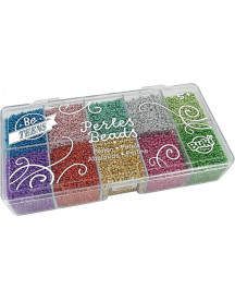 BOITE PERLES METAL