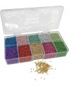 BOITE PERLES METAL