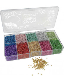 BOITE PERLES METAL