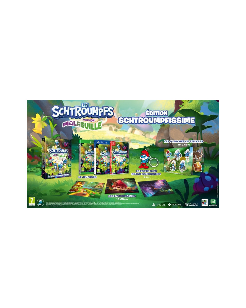 PL4 LES SCHTROUMPFS:MISSION MALFEUILLE