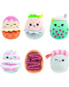 SQUISHVILLE PACK DE 6 SQUISHMALLOW 5CM