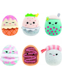 SQUISHVILLE PACK DE 6 SQUISHMALLOW 5CM
