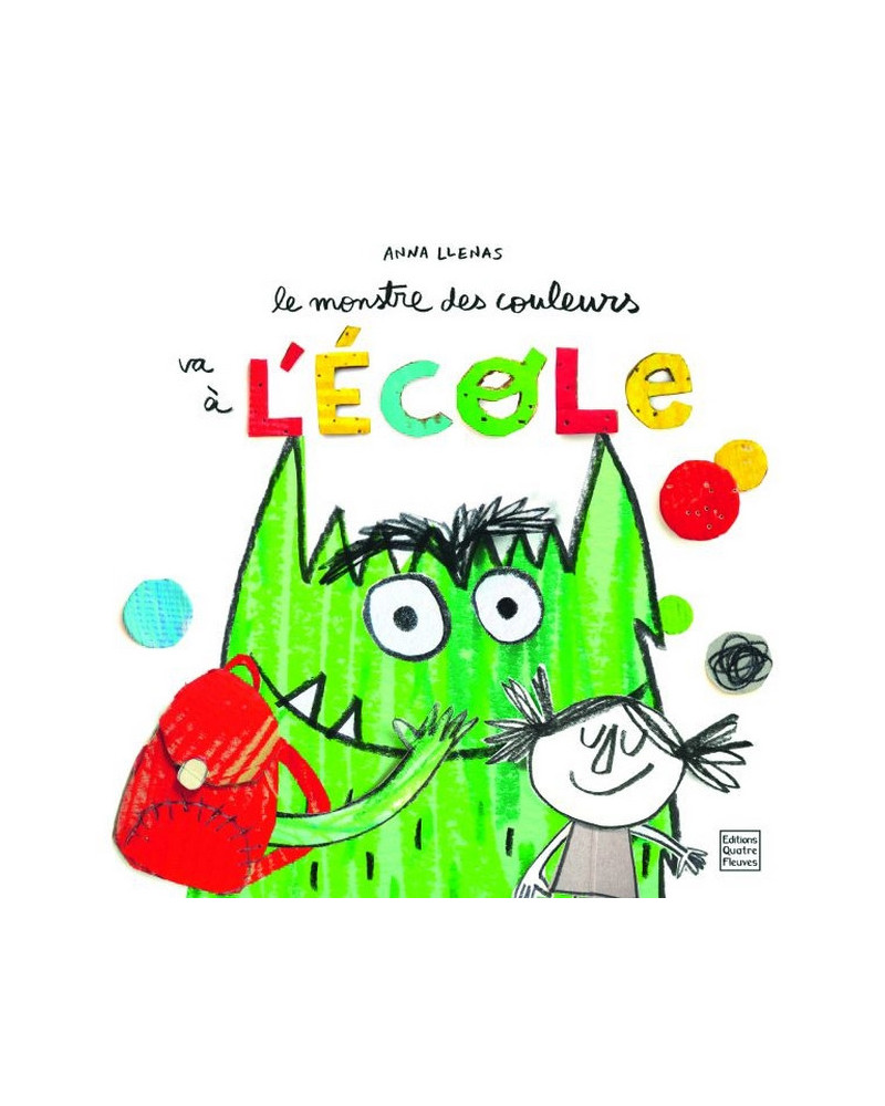 LE MONSTRE DES COULEURS VA A L ECOLE